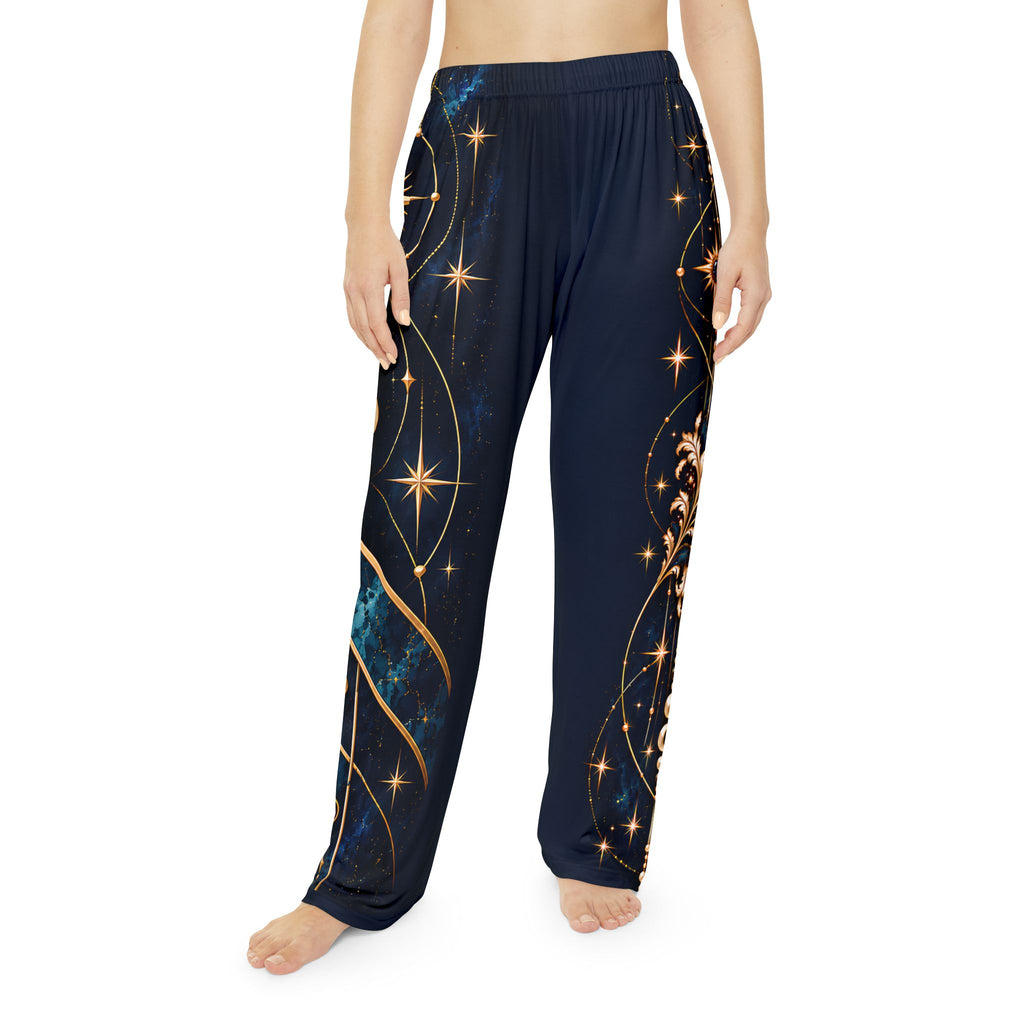 NYX Celestial Pajama Pants – Luxury Moon & Stars Lounge Pants