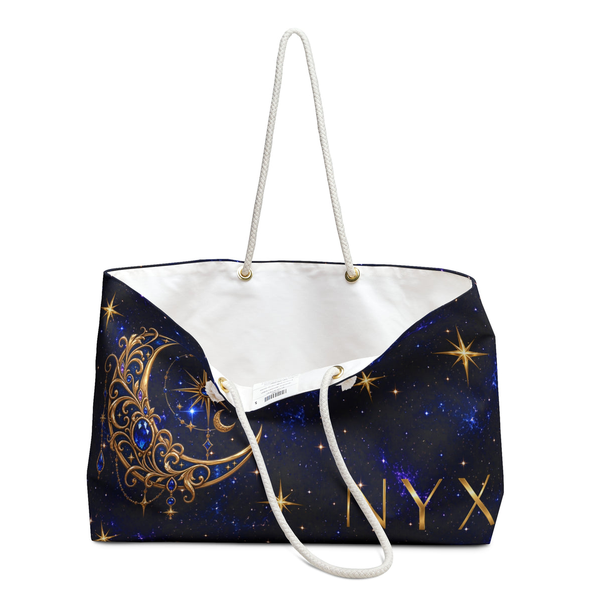 Nyx Celestial Weekender Bag — Starry Moon Travel Tote