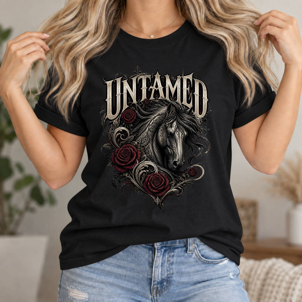 Untamed Graphic T-Shirt — Wild Stallion Graphic Tee