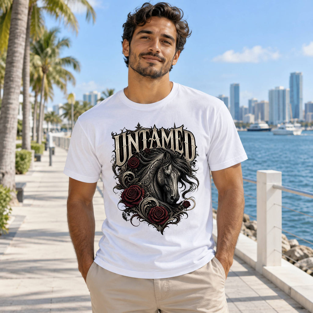 Untamed Graphic T-Shirt — Wild Stallion Graphic Tee