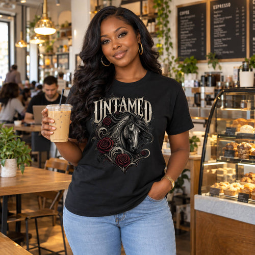 Untamed Graphic T-Shirt — Wild Stallion Graphic Tee