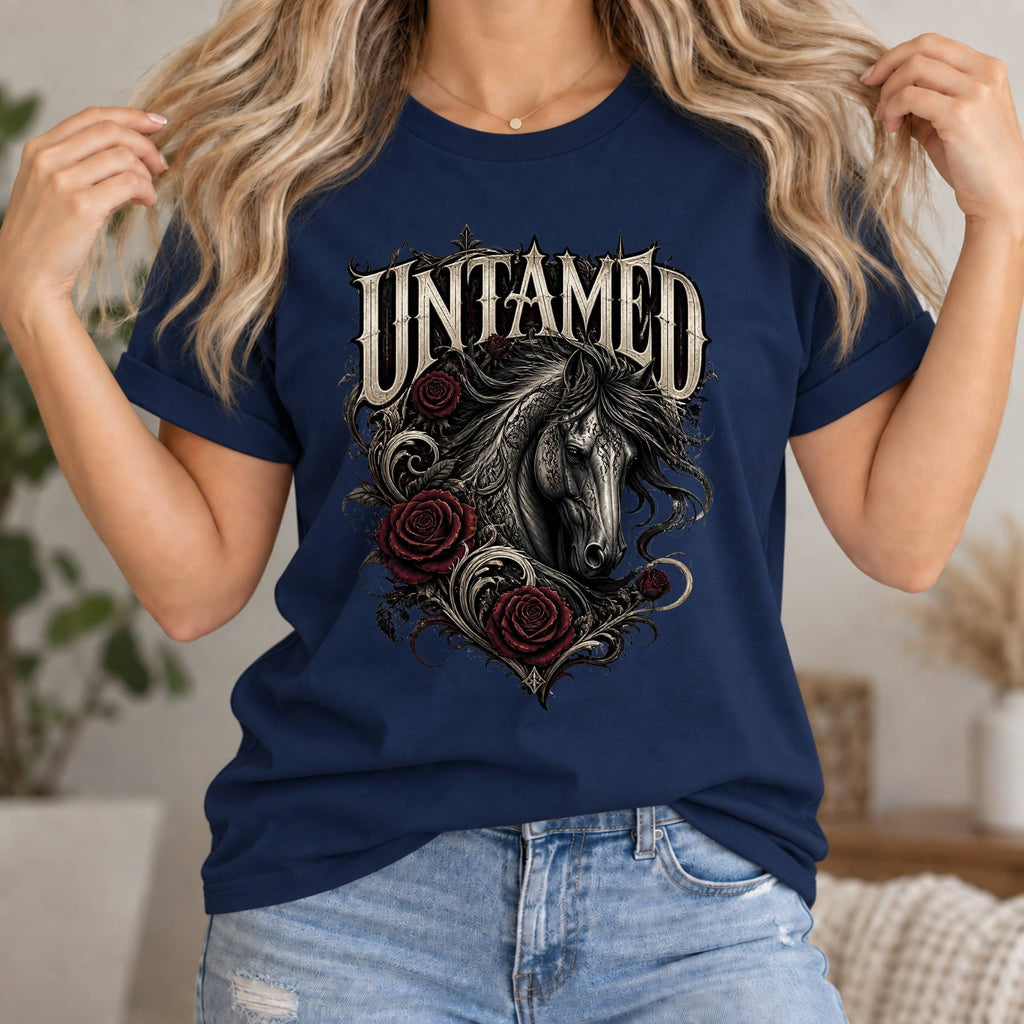 Untamed Graphic T-Shirt — Wild Stallion Graphic Tee