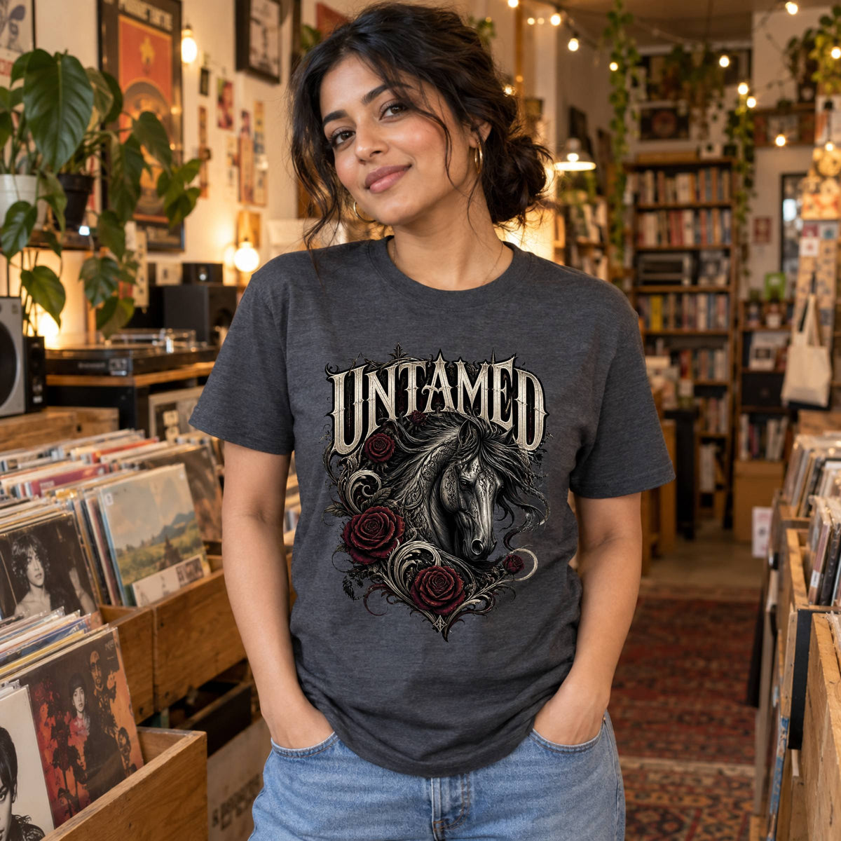 Untamed Graphic T-Shirt — Wild Stallion Graphic Tee
