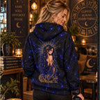 NYX Celestial AOP Hoodie – Midnight Galaxy Goddess Streetwear
