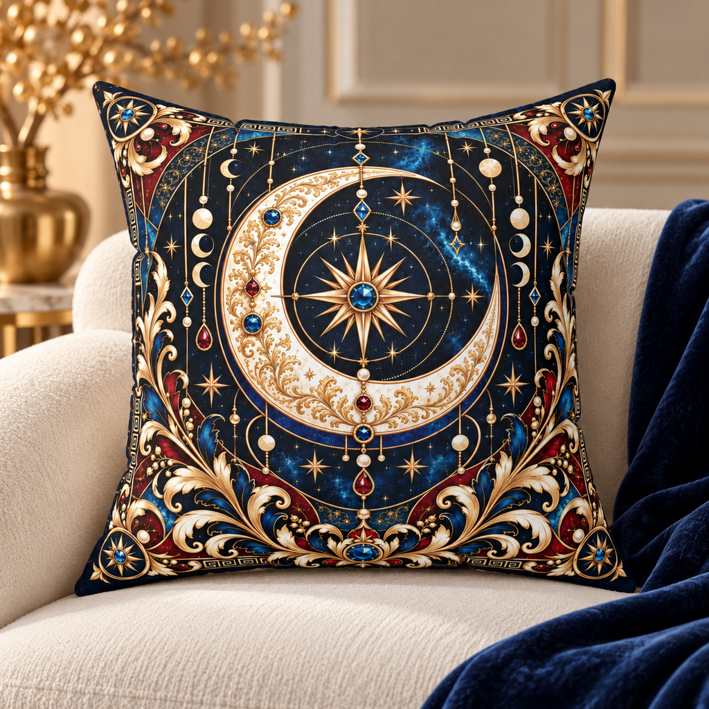 NYX Celestial Crescent Accent Pillow