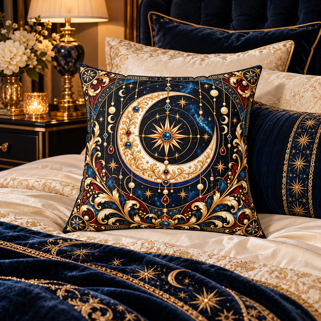 NYX Celestial Crescent Accent Pillow
