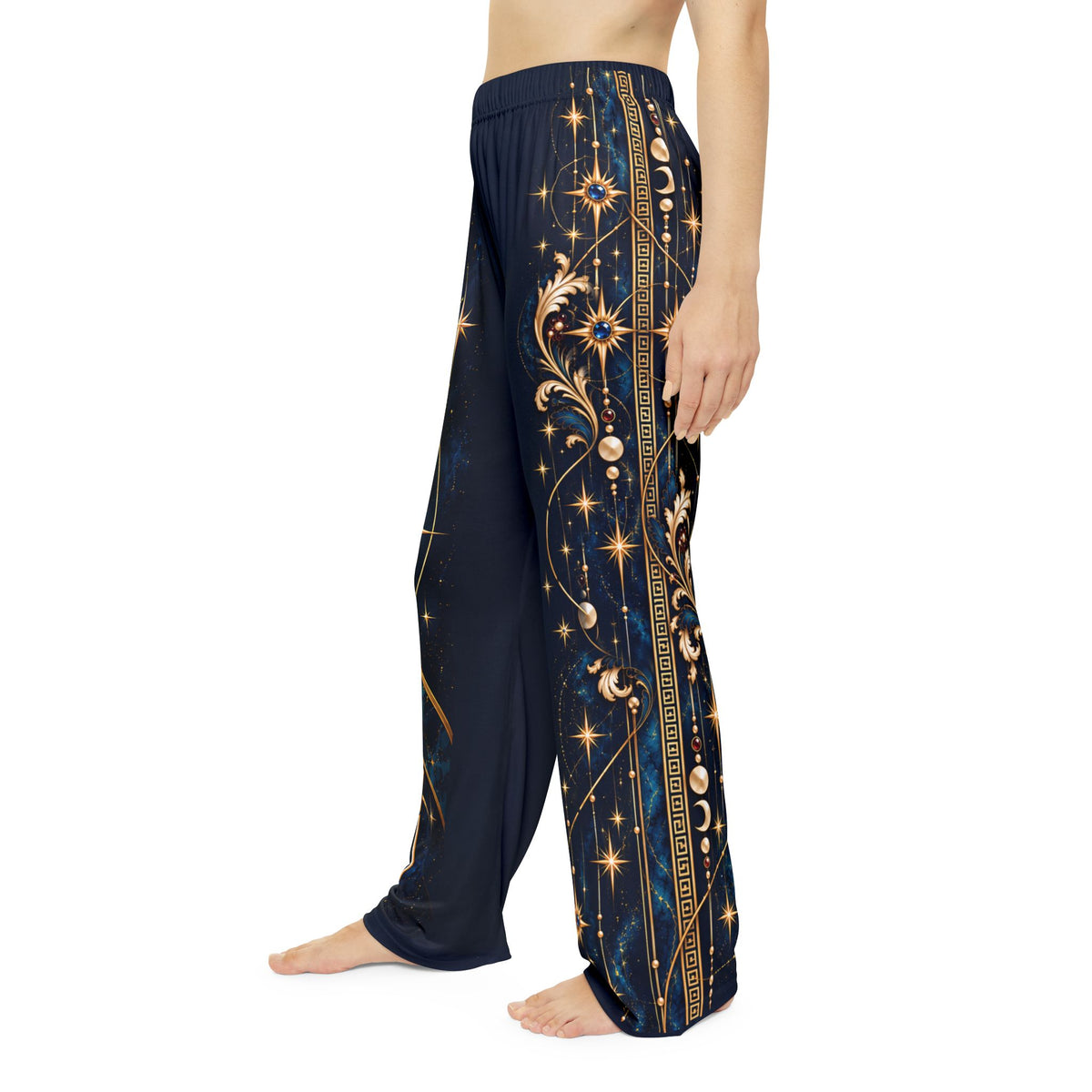 NYX Celestial Pajama Pants – Luxury Moon & Stars Lounge Pants