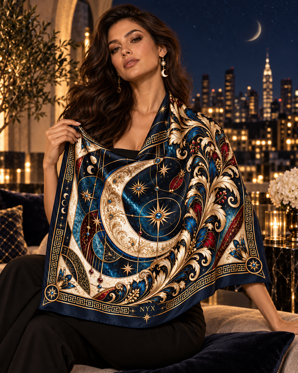 NYX Celestial Scarf - Divine Night Collection